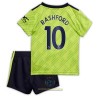 Maglia ufficiale Manchester United Rashford 10 Alternativa 2022-23 per Bambino